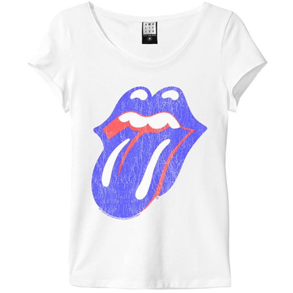 ROLLING STONES ローリングストーンズ (来日 35周年 記念 ) - BLUE AND LONESOME / Amplified( ブランド ) / レア / Tシャツ / レディース - PGS